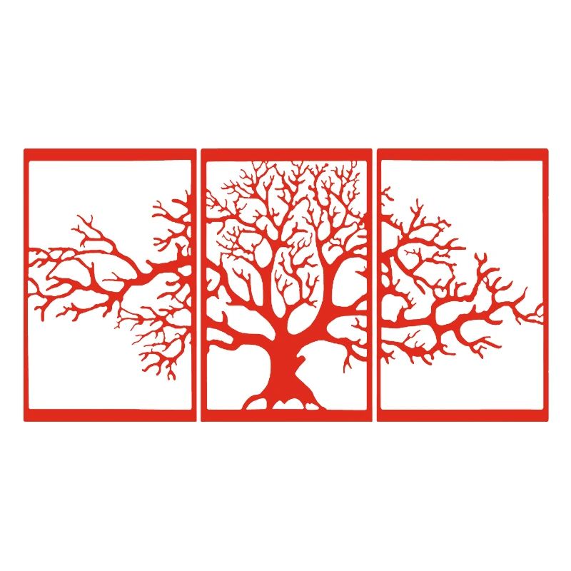 Blick in die Natur (rot)