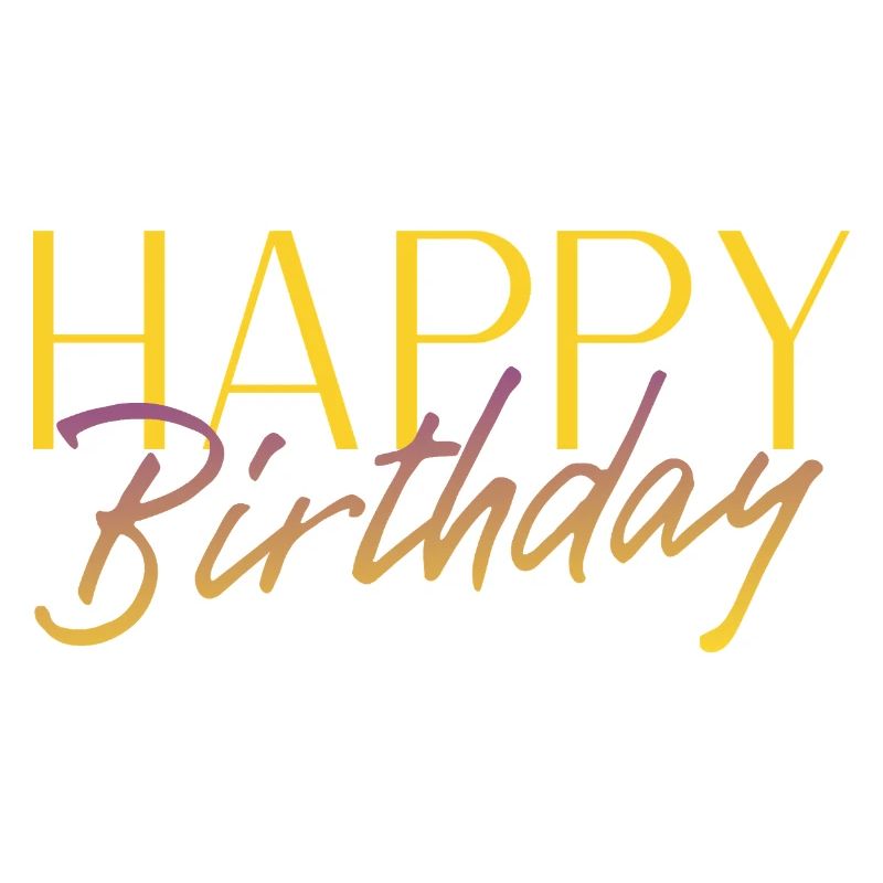 Happy Birthday