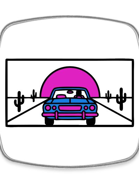 Desert Highway Car Logo