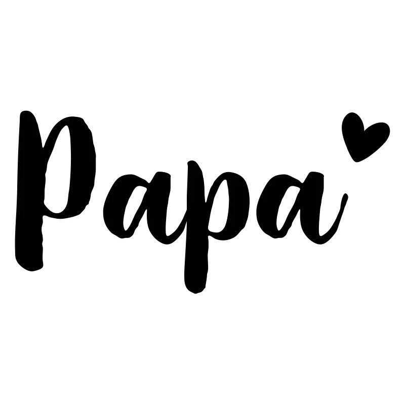 Papa Herz - Geschenkidee - Vatertag Geburtstag