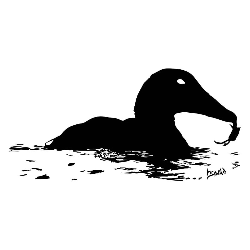 HGWild - Eiderente mit Krabbe