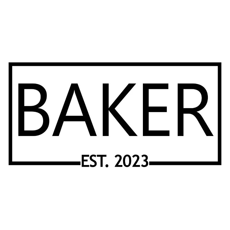 Baker Est. 2023 Graduated Pastry Baking Student