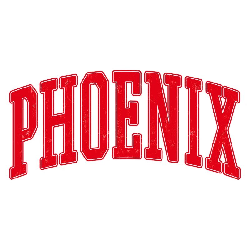 Phoenix Arch Lettering
