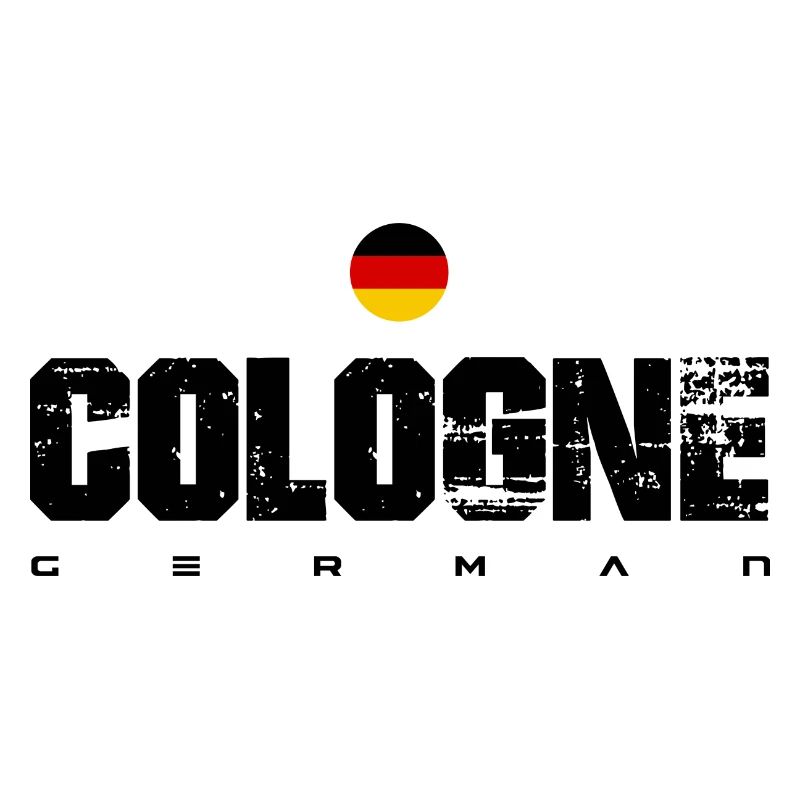 German Flag Crest Circle