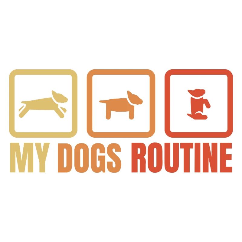 Die Routine meines Hundes