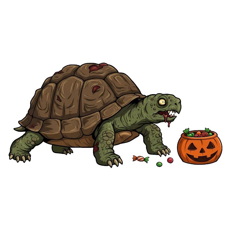 Haunted Turtle Halloween Candy