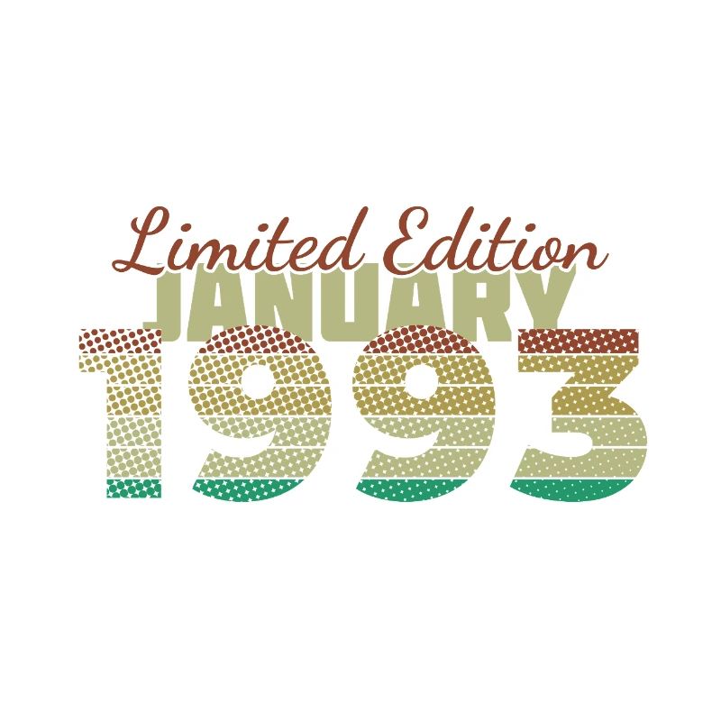 33e anniversaire Édition Limitée (SCR) 01/1993