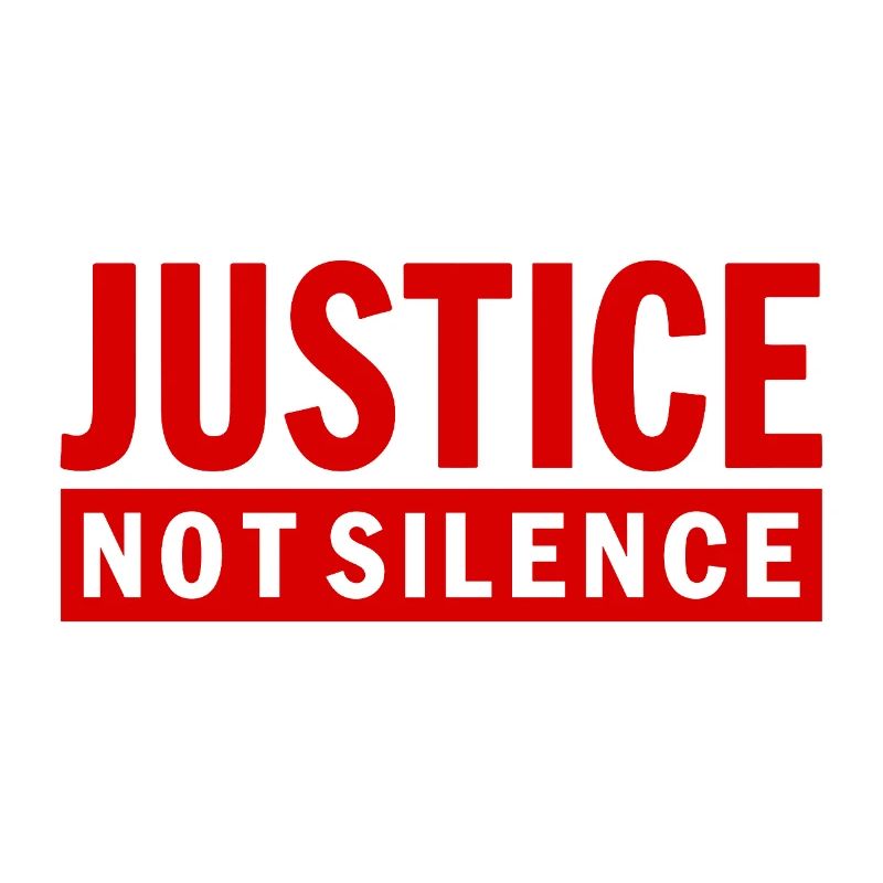 Justice Not Silence Déclaration de Gerechtigkeit