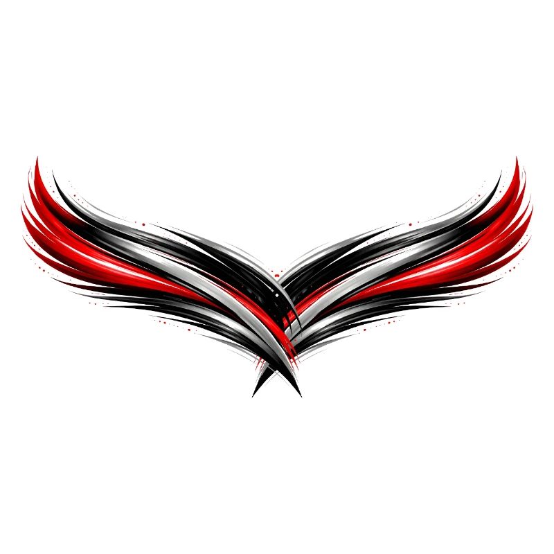 Sporty jersey design Symmetrical effect