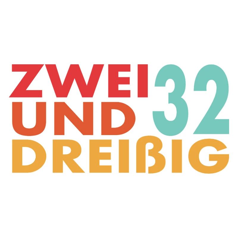 32. Geburtstag Geschenkidee