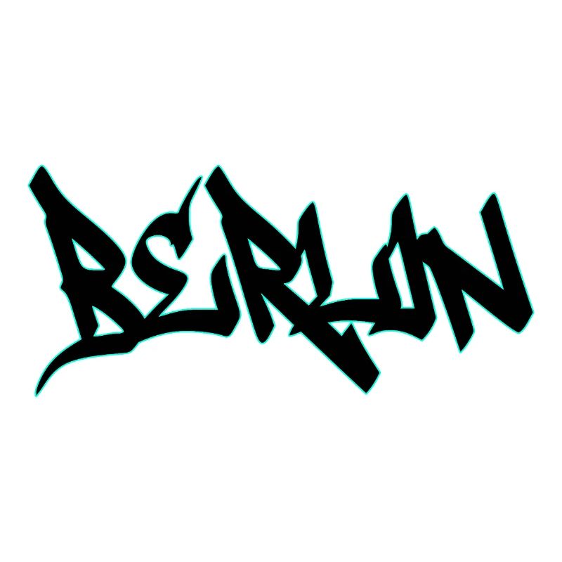 Neon Graffiti Lettering