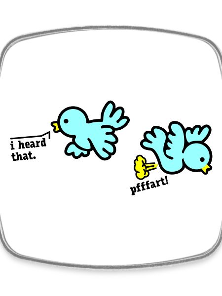 when birds fart