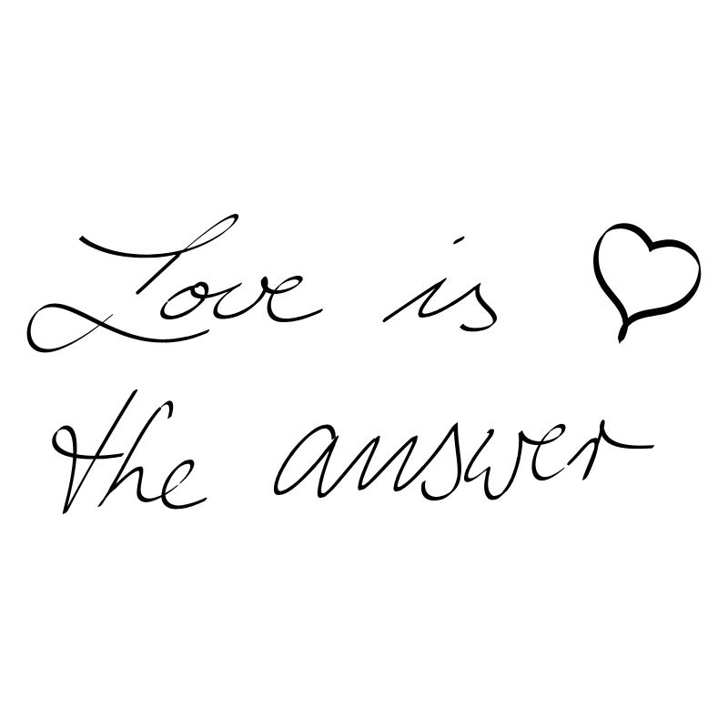 L'amour est la réponse - © roil