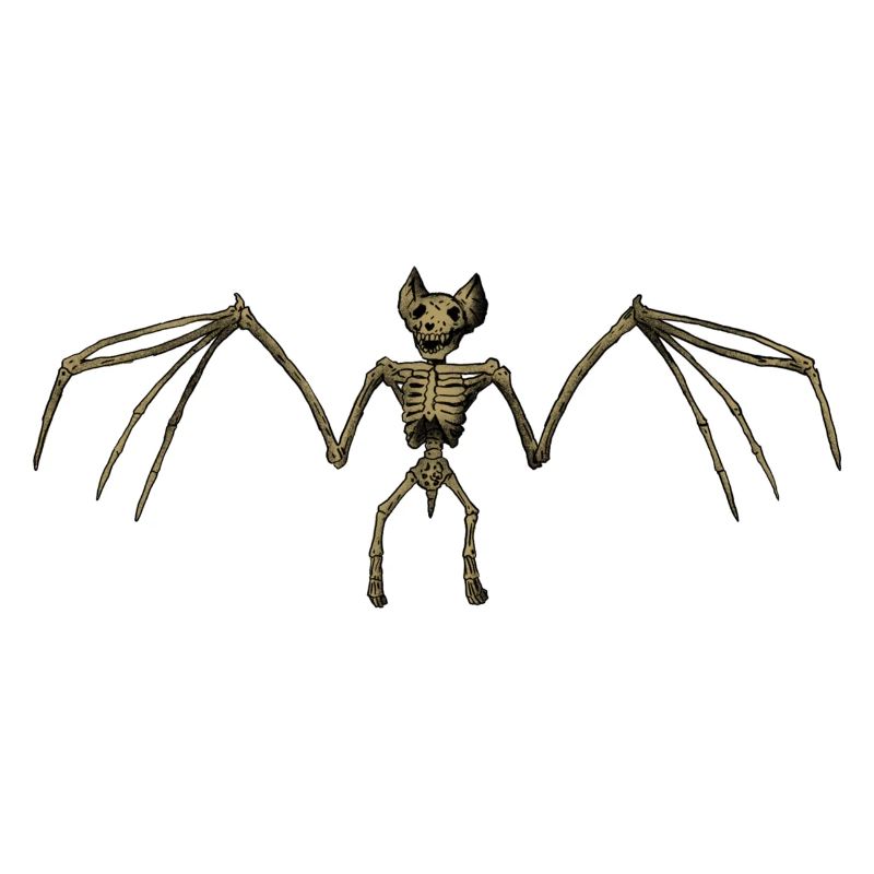 Skeleton Demon with Wings