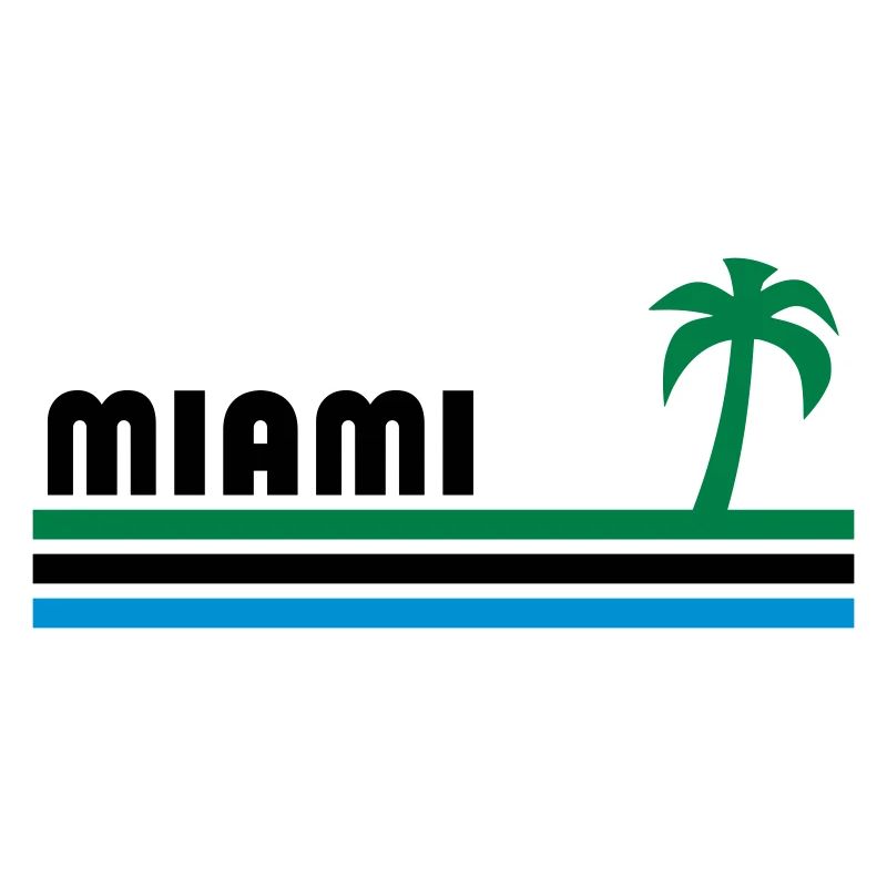 Miami (three bars, palm tree)