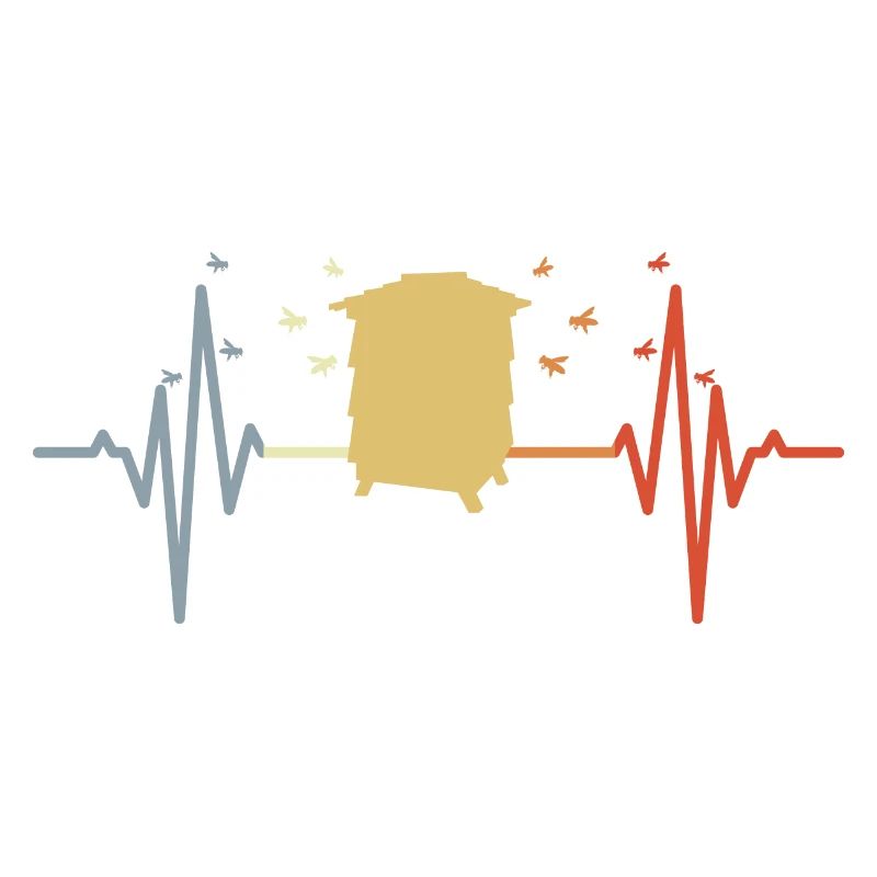 Vintage Beehive Heart Palpitations