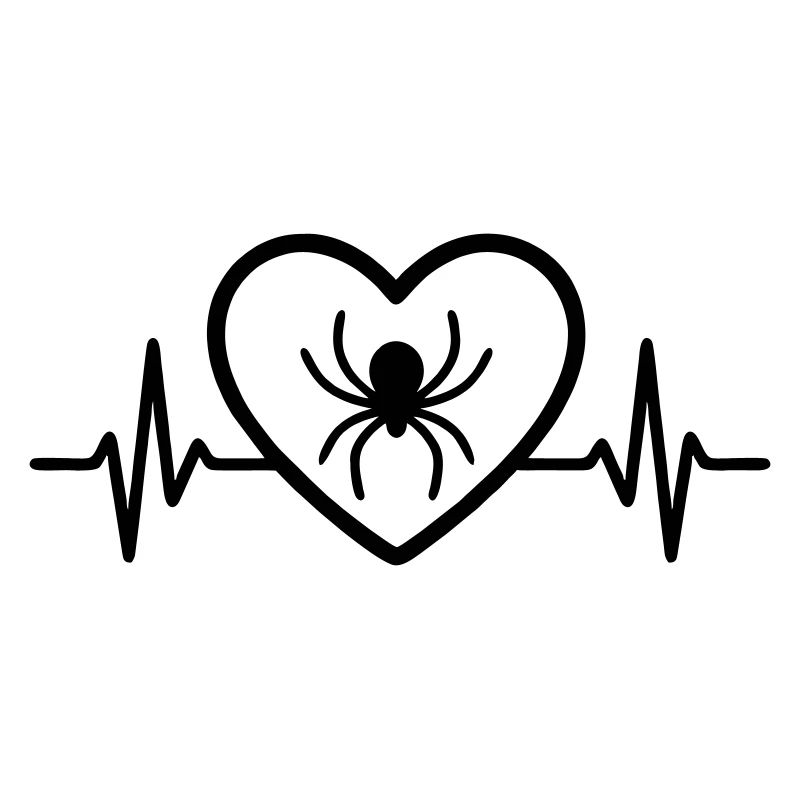 Spider Halloween Heart