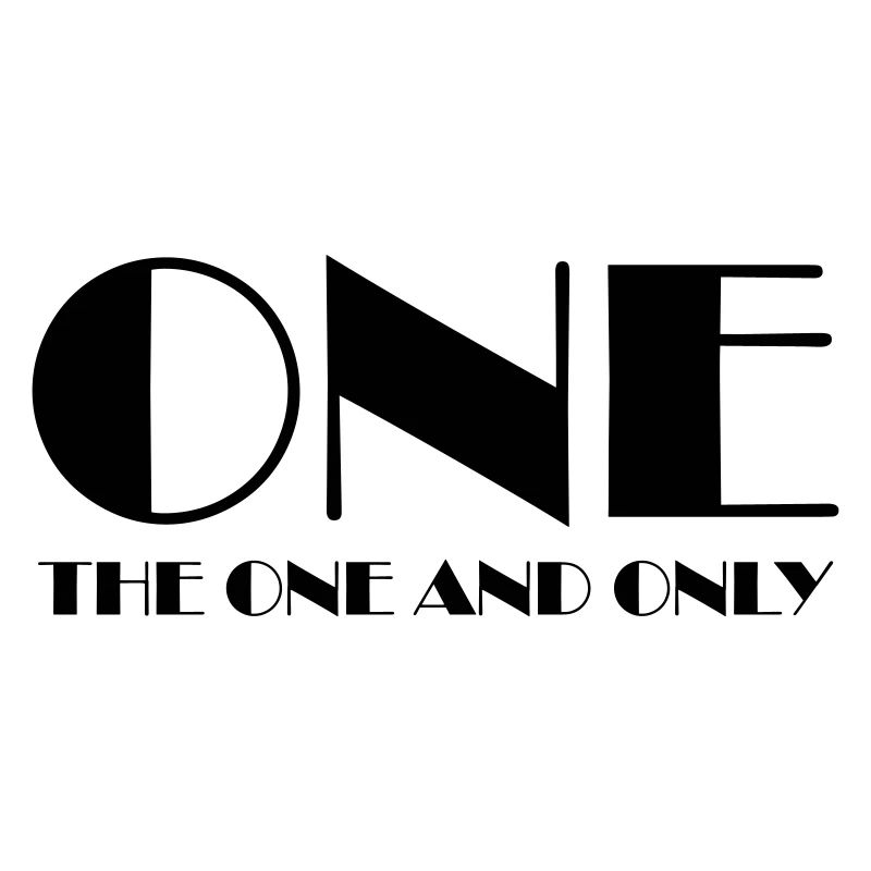 one