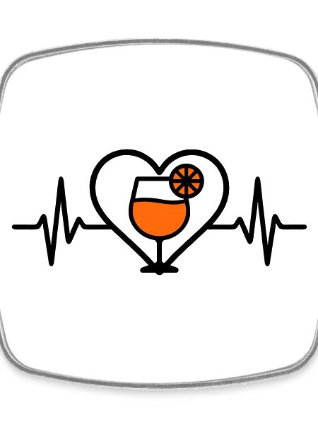 Spritz Heart Cocktail Aperitif