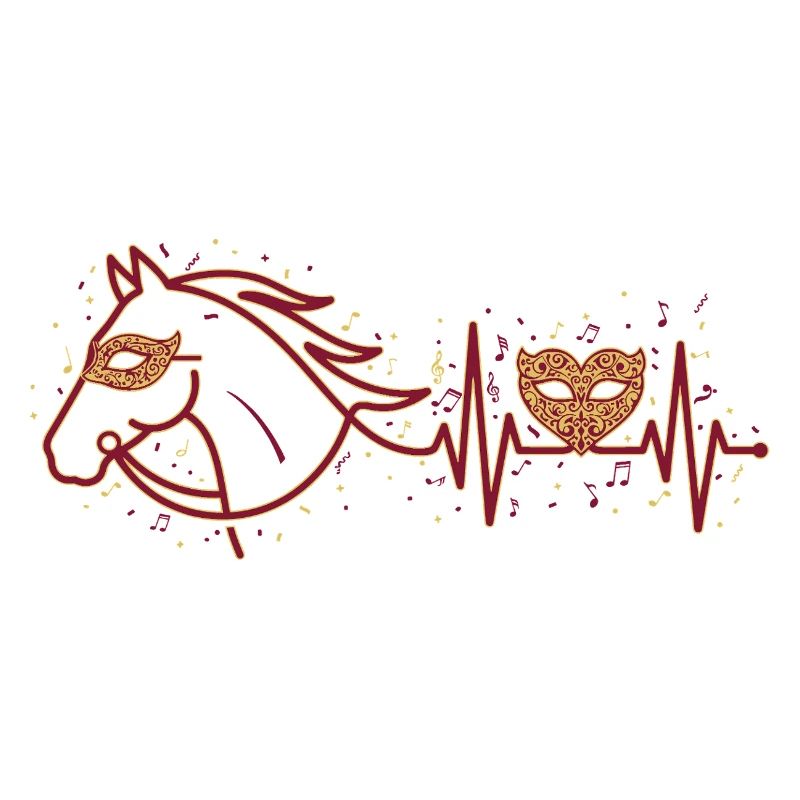 Carnaval, Cavalier de Carnaval, battement de cœur de cheval