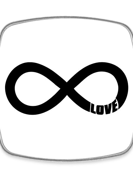 Infinity Love Symbol - Black