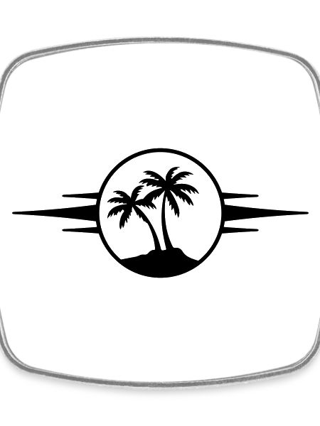 Island Palm Tree Icon