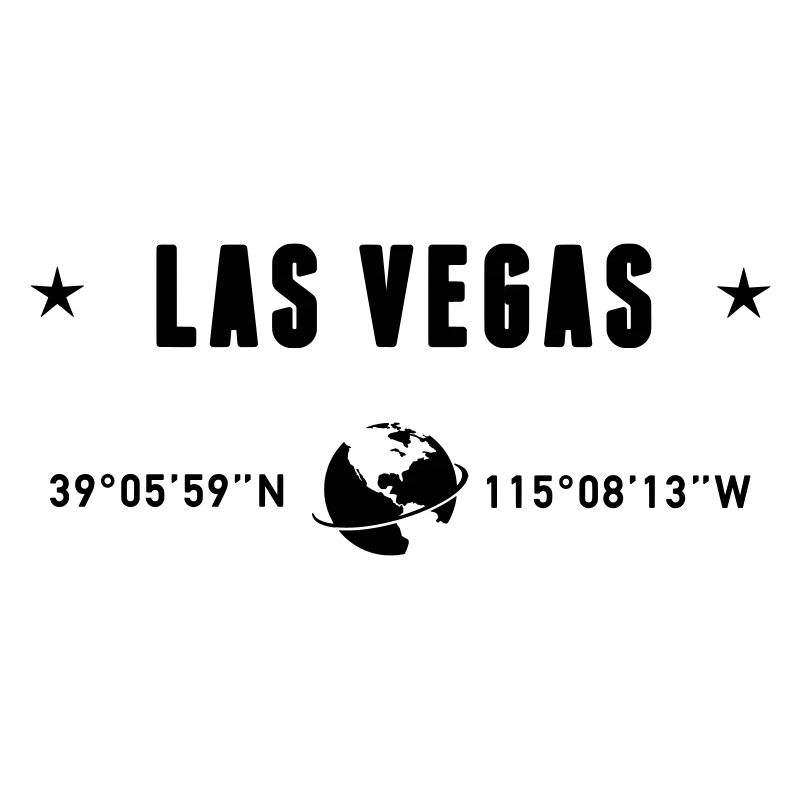 Las Vegas Nevada Coordinates Globe