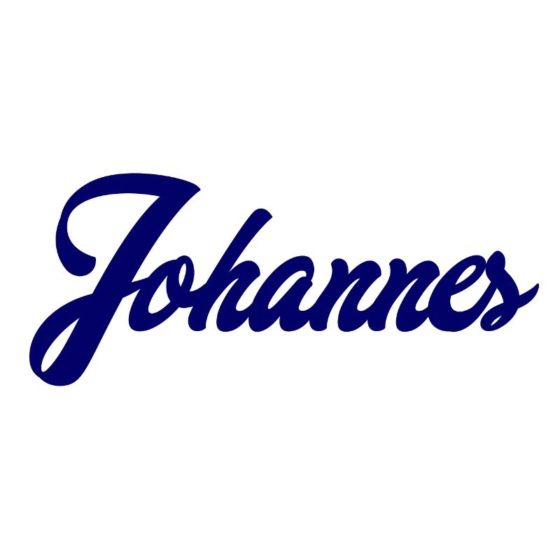 Name Johannes Personalization