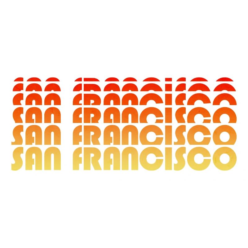 San Francisco Gradient Sunset
