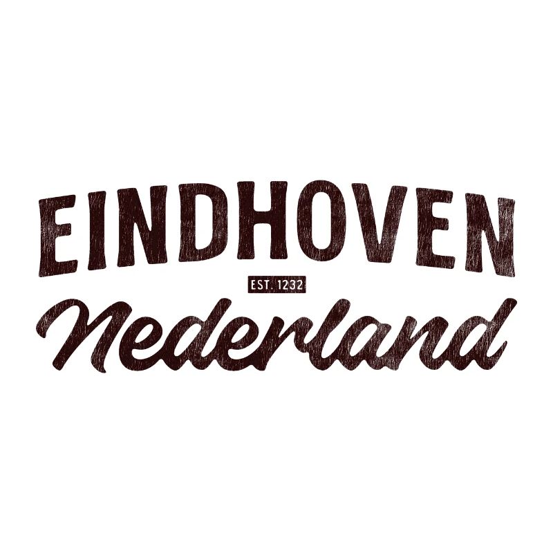Eindhoven Nederland Script Logo