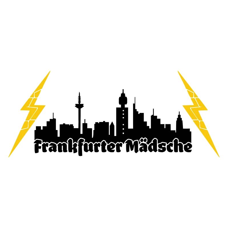 Frankfurter Maedsche ffm skyline