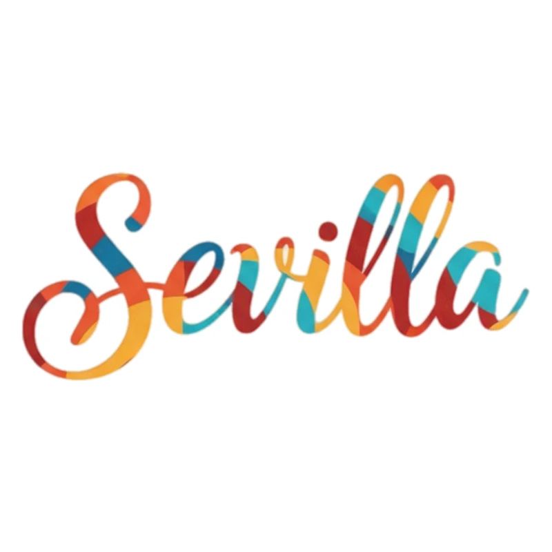 Seville Rainbow Script