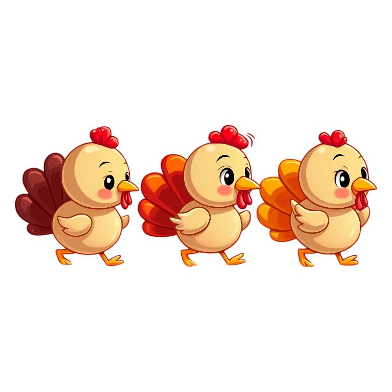 Bébé dinde de Thanksgiving