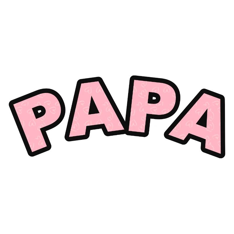 Imprimé de Cœurs de Papa