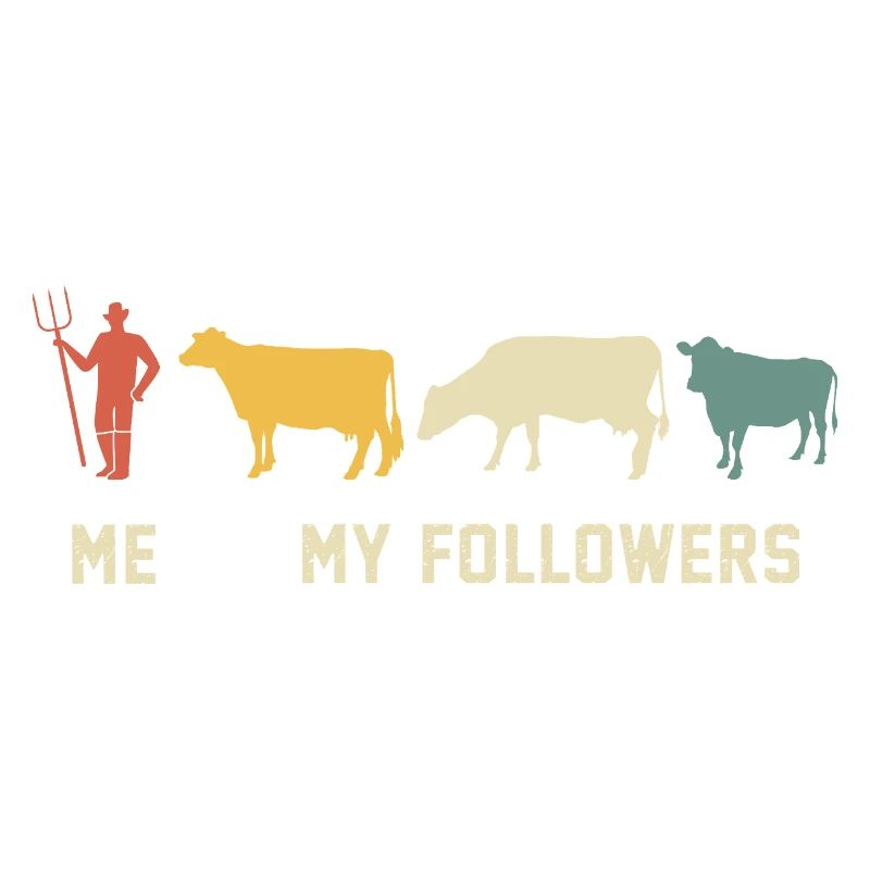 Vaches Moi et mes disciples vache