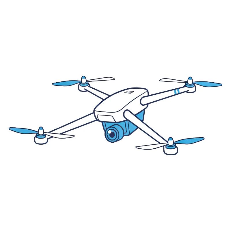 Funny Drone Pilot Cartoon Hobby Pilot