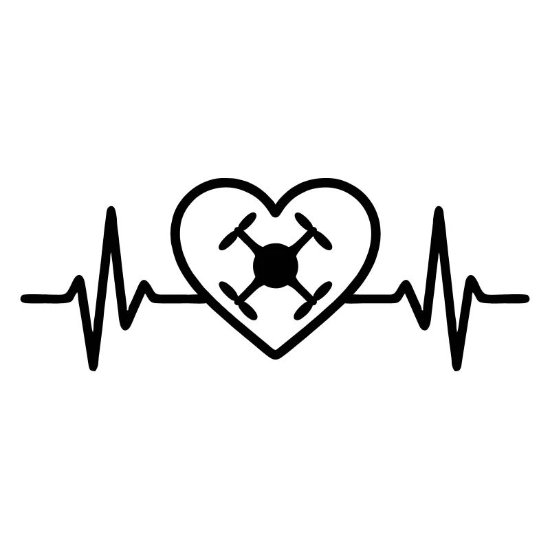 Heart Drone Quadcopter
