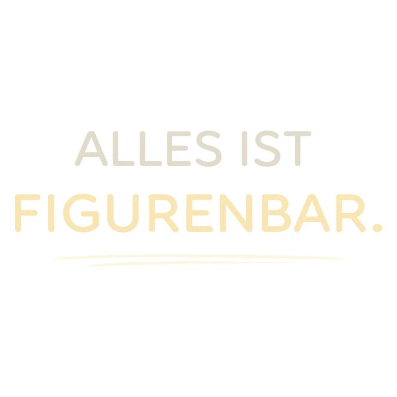 Tout est de l’art typographique de bar de figurines