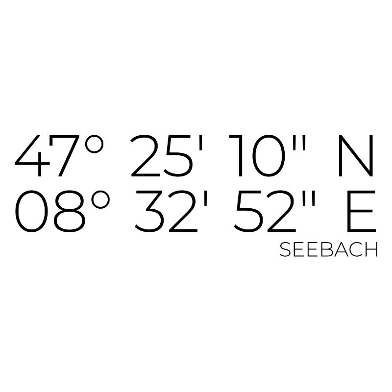 Coordinates District 11 Seebach Zurich