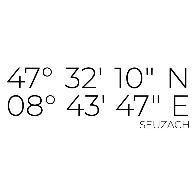 Coordinates Seuzach Switzerland