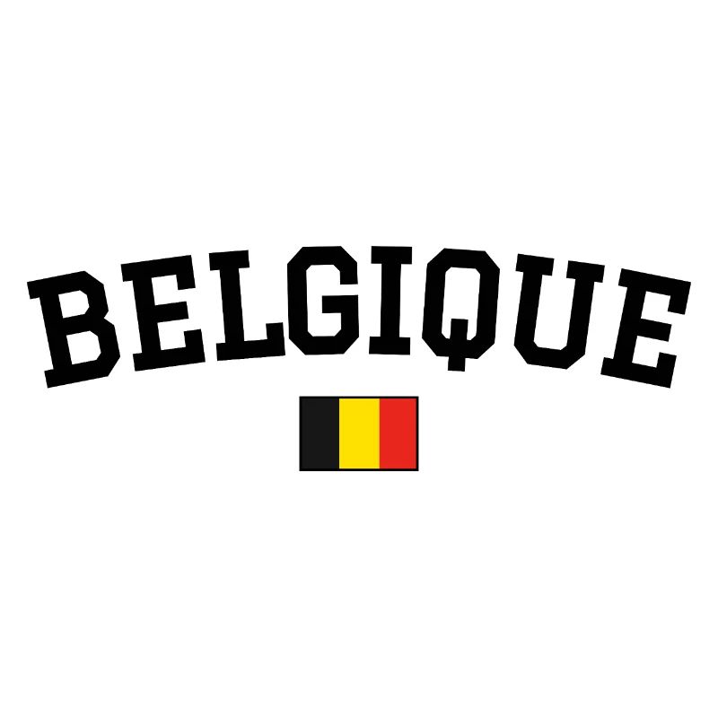 Drapeau Belge Noir