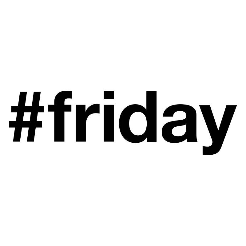 FREITAG Hashtag vendredi