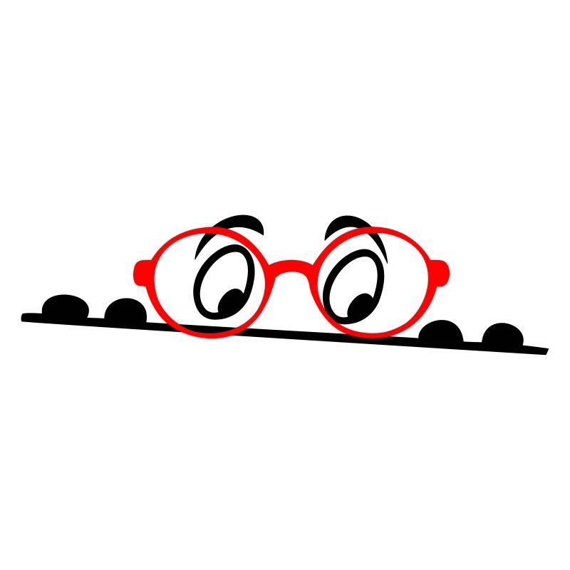 Glasses, eyes, comic