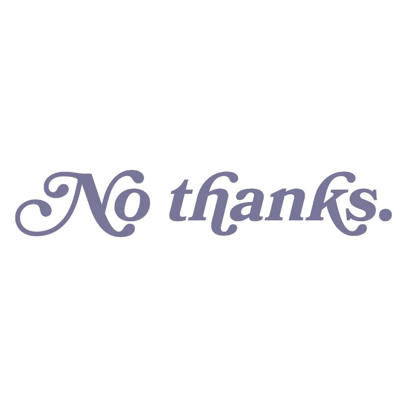 Non merci.