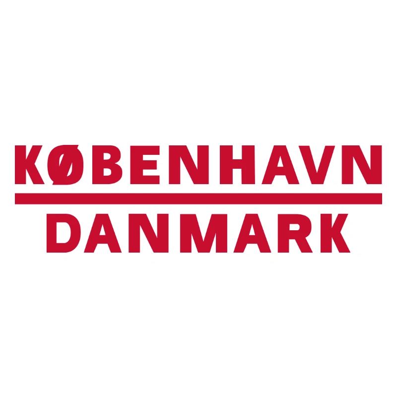 Copenhagen Denmark Neon Text