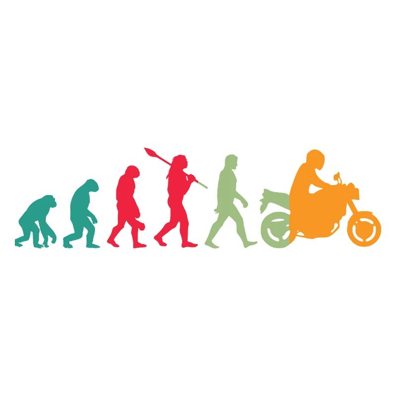 Evolution! Motorrad Geschenk Idee Bikes