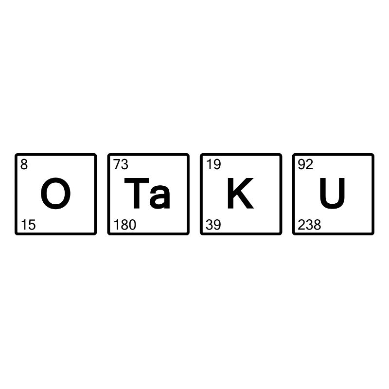 OTAKU Atomic Elementary Typography