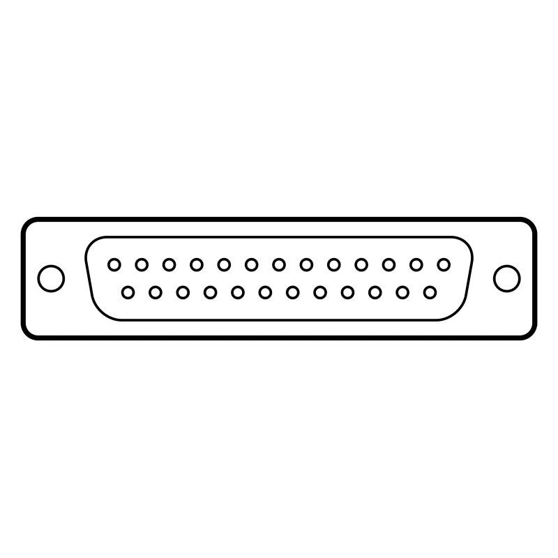 DB 25 Connector Parallel, Printer
