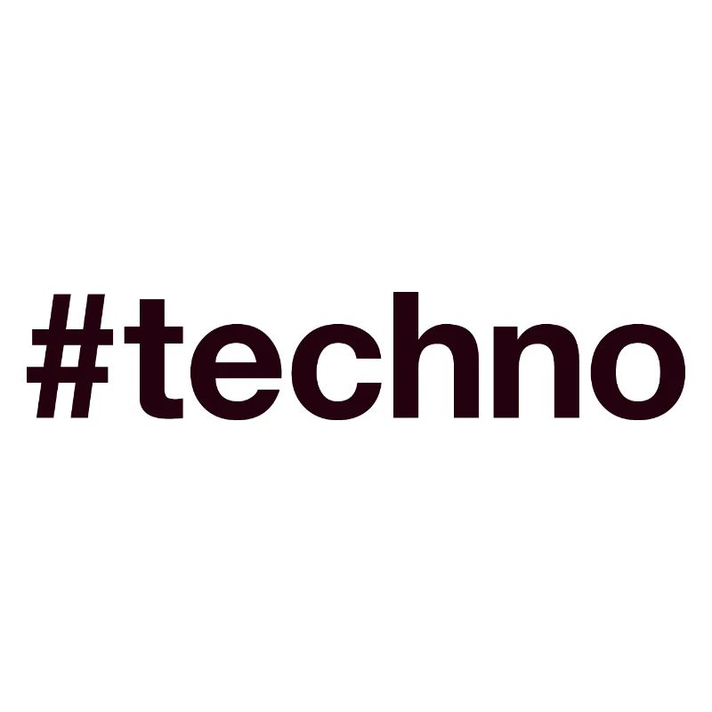 TECHNO Hashtag