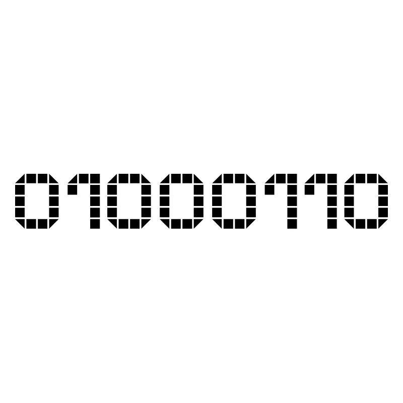 Binary notation - 70